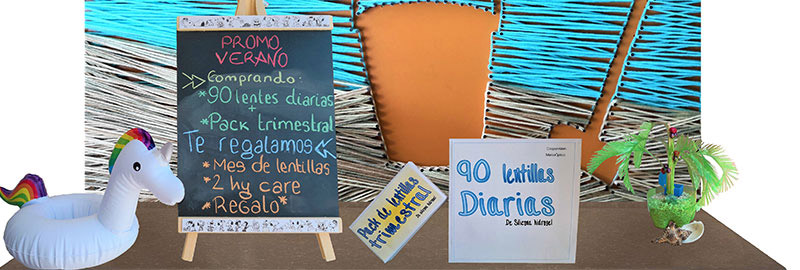 Promoción de Lentillas para el verano
