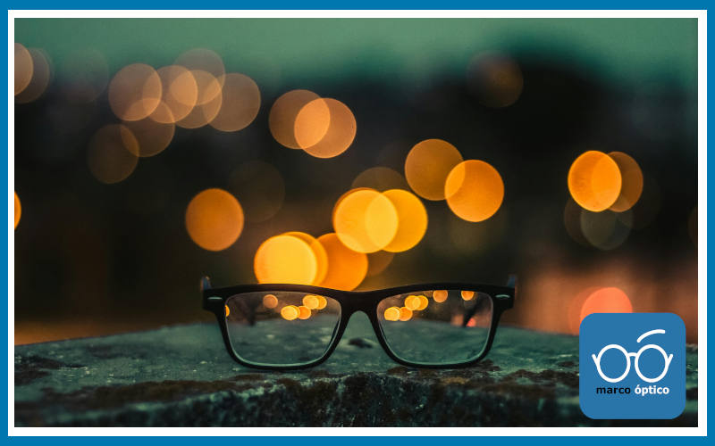 Gafas y visión borrosa