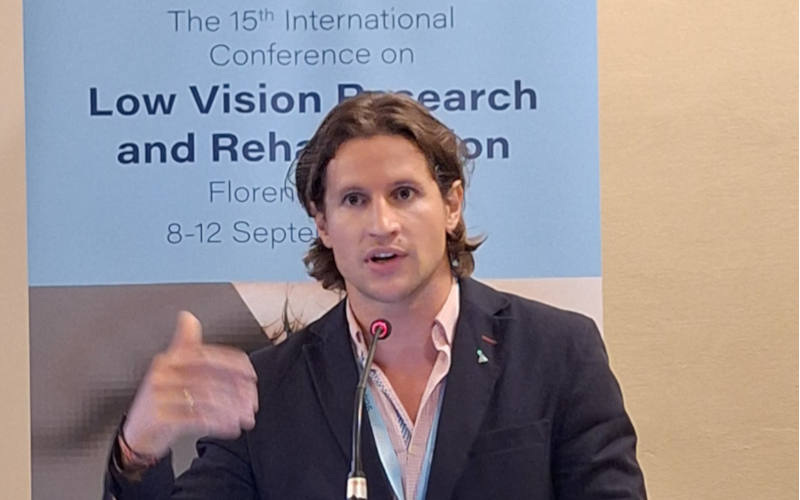 Ernesto Marco Lage, de Marco Óptico, participa en la 15º International Conference on Low Vision Research and Rehabilitation organizada por la ISLRR en Florencia